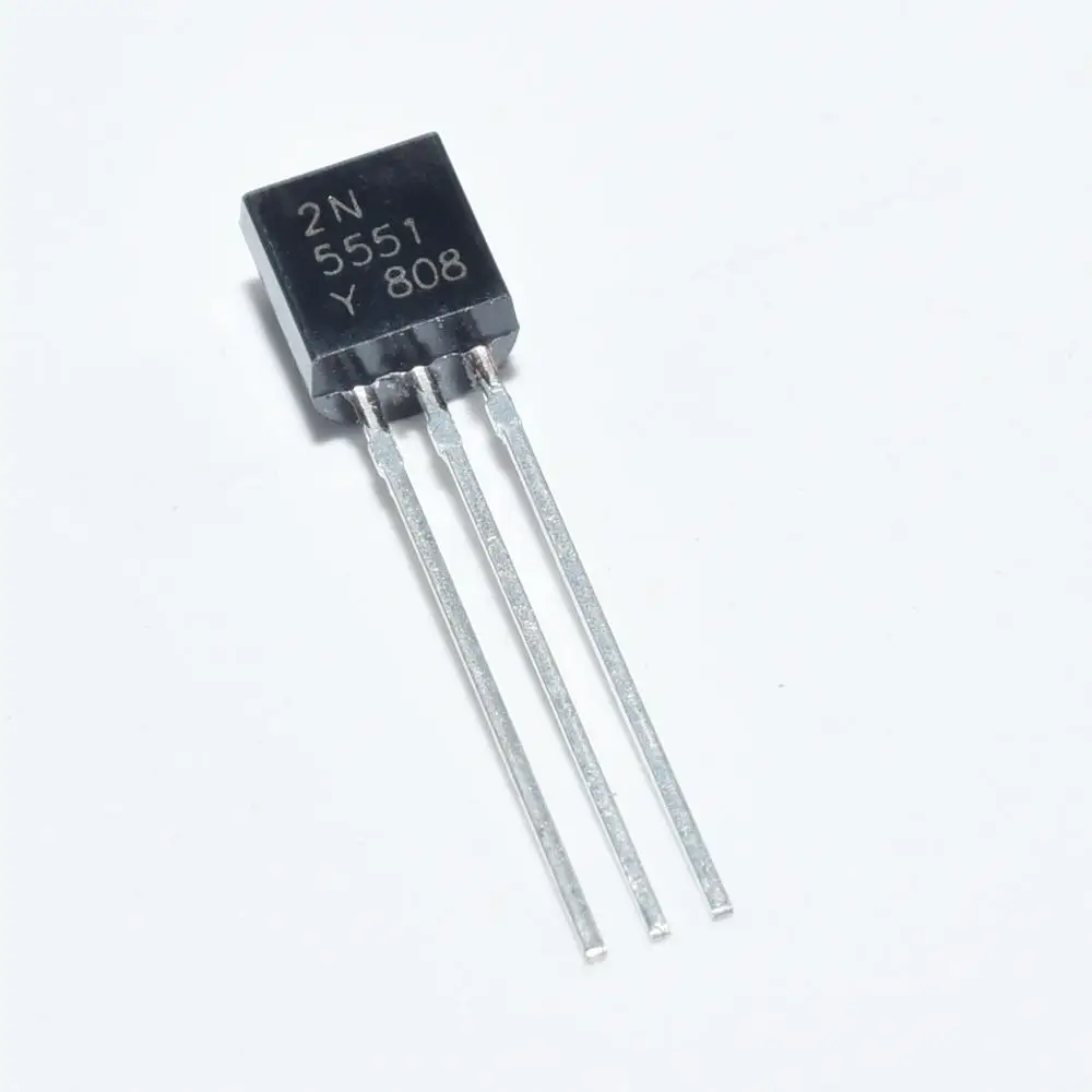 Transistor 2N5551 NPN 180V 0.6A 0.31W TO92
