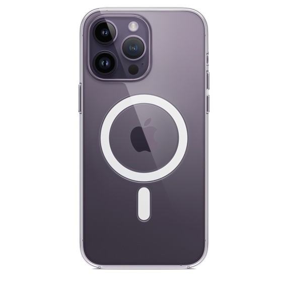 Capa iPhone 14 Pro Max com MagSafe – Transparente, Rígida