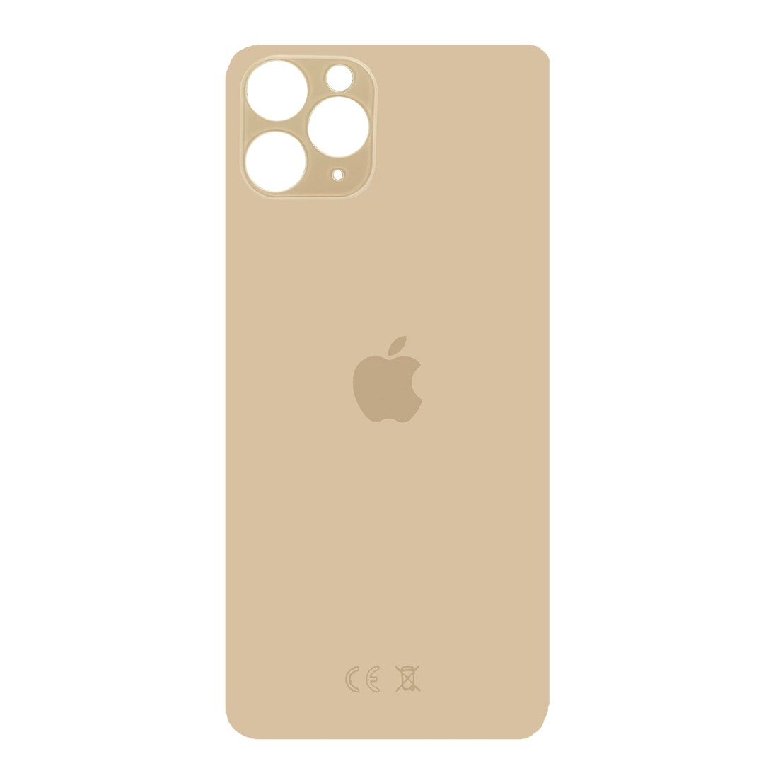 Tampa Traseira iPhone 11 Pro Max Fácil Instalação Dourado